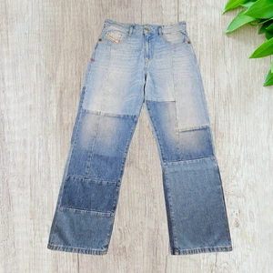 Diesel D-Reggy Relaxed Straight Fit Jeans Blau Damen W32 L29 Y2K - Bild 1 von 14