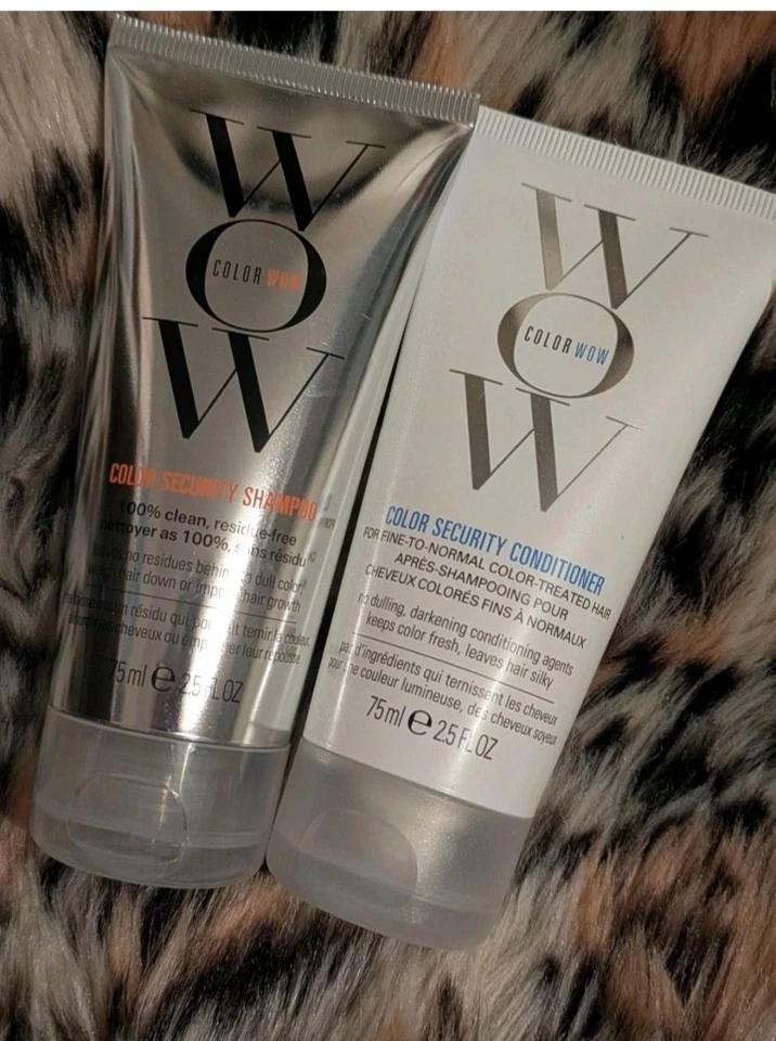 BRANDED COLOR WOW COLOR Security Shampoo + Conditioner Healthy Hair & Scalp 2pcs 150ml