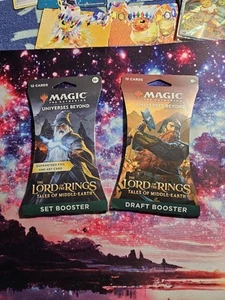 Mtg Lord Of The Rings Sealed Blister Packs - Picture 1 of 3