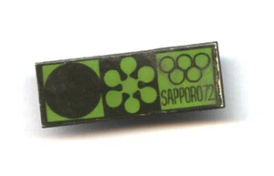 RARE Polish Winter Olympic plastic pin SAPPORO 1972 POLAND - Picture 1 of 2