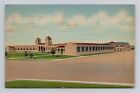 Carte Postale Junior High School à Clovis Nouveau Mexique, Linge Vintage L6