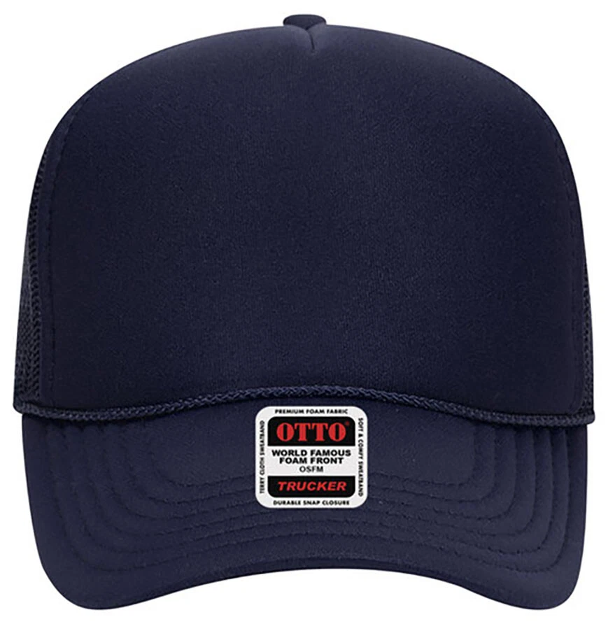 Gorra Otto de 5 paneles perfil medio malla espalda camionero sombrero Foto 1 de 1