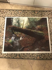 African American Art Print "The Runaway" by Jimi Claybrooks 30 L X 24 H 1995 - Picture 1 of 8