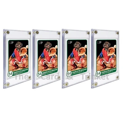 4x Ultra PRO 1/4" Screwdown Standard Card Display Holder Recessed 4-Screw - Image 1 of 4