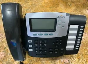 Digium SwitchVox D50 VOIP PoE Phone with Cord and Stand - Picture 1 of 5