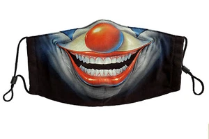 MÁSCARA JOKER CLOWN HD MÁSCARA RESPIRATORIA FILTRO 3 CAPAS LAVABLE PRIO ENVIO REGALO - Imagen 1 de 11