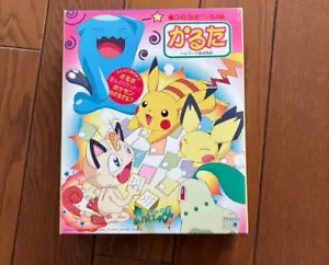 Pokémon 3x more fun! Karuta Japanese playing card game Pikachu Hobby Showanote - Picture 1 of 8