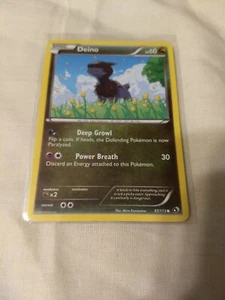 Deino #97/113 Legendary Treasures 2013 pokemon card - Picture 1 of 3