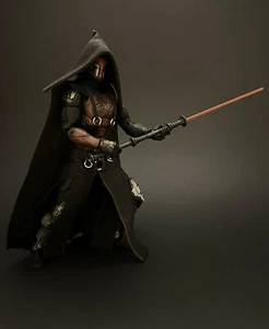 STAR WARS CUSTOM Old Republic Darth Revan 6 Inch Black Series SITH JEDI CUSTOM - Picture 1 of 2