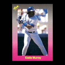 Eddie Murray 1989 Classic Travel Los Angeles Dodgers #160 R320J 4
