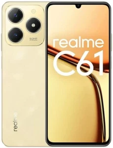 Realme C61 6GB+128GB 6.74" DS Sparkle Gold OPT - Foto 1 di 1