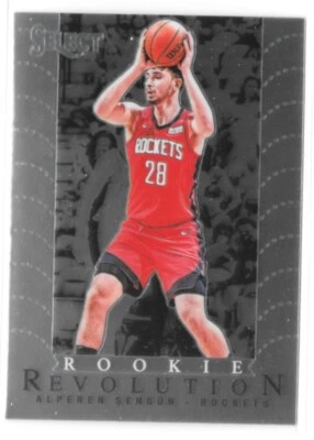 2021-22 Panini Select #2 Alperen Sengun Rookie Revolution RC Rockets - Image 1 of 2