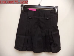 French Toast Girls Black Adjustable Waist FrontTab Pleated Skirt 6X 002189472654 - Picture 1 of 10