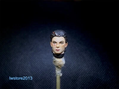 Cabeza de niña guerrera esculpida 1:18 tallada para figura de acción femenina de 3,75" juguetes corporales Foto 1 de 4