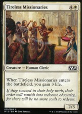 4x the tireless missionaries | NM/M | M15 | Magic MTG