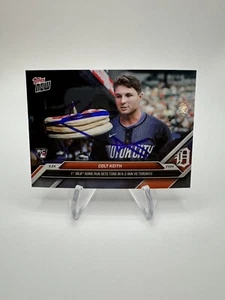 Colt Keith Signed Card Topps Now #228 *Detroit Tigers* *Rookie* *Debut* - Picture 1 of 2