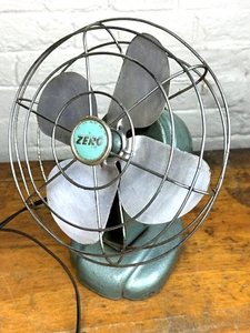 Vintage McGraw Elec. ZERO FAN 1250R Working Condition, Tested Original Cord Good - Picture 1 of 14