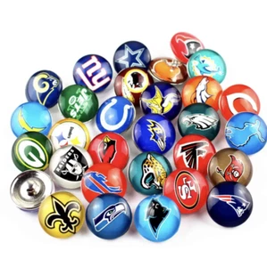 Football Team Sports Snap Button - Picture 1 of 33
