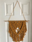 Macrame wall Hanging Gold Coloured Cord