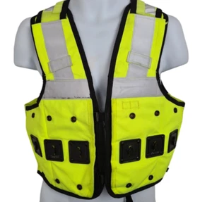 Chaleco de puñalada Aegis Engineering Hi Viz Hi Vis cubierta de armadura corporal sistema Buddy-Lok F - Imagen 1 de 5