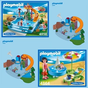 * PLAYMOBIL * WASSERPARK / POOL 4858 4860 4861 4863 4864 * ERSATZTEILSERVICE * - Bild 1 von 92