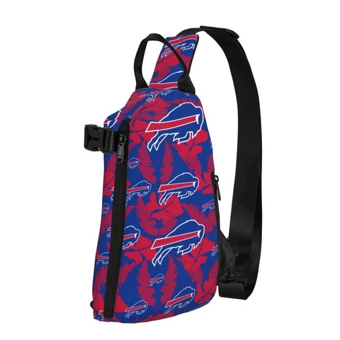 Buffalo Bills Adult Crossbody Bag Single Shoulder Bag Printed Chest Bags Cover