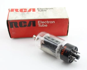New Qty 1 RCA 6DQ5 Beam Power Tube Grey Plates Made in USA NOS Vacuum Tube 1971 - Picture 1 of 8