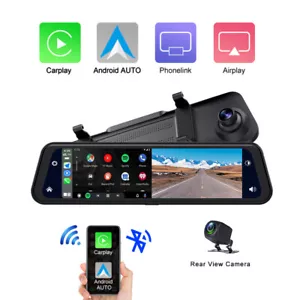 12" 2KHD Touch Ips 4G WIFI Car DVR Camera Android Dash Cam Smart Rearview Mirror - Picture 1 of 13