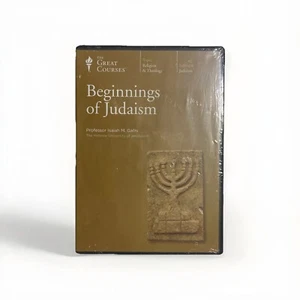 DVD Beginnings of Judaism by Isaiah M. Gafni NEW Great Courses Israel Torah - Imagen 1 de 2