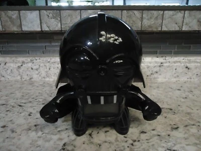 CLICTIME BULB BOTS STAR WARS DARTH VADER ALARM CLOCK ^ - Image 1 of 4