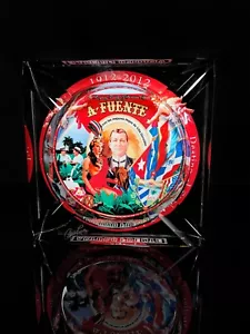 Cenicero para cigarros Arturo Fuente 8" cuadrado x 1 3/4" H nuevo en caja - Imagen 1 de 15