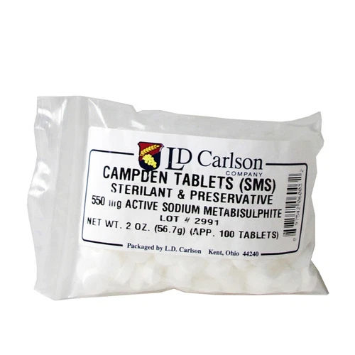 LD Carlson - Sodium Campden Tablets - 100 Count