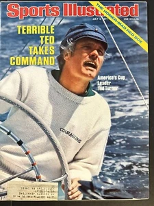 Ted Turner 1977 Sports Illustrated Magazine CNN TBS Founder - Picture 1 of 1