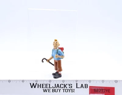 Figura de acción Tintin Tin Tin Tin Comics Herge España 1984 PVC 3" Foto 1 de 2