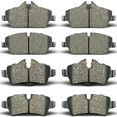 8pcs Front and Rear Ceramic Brake Pads Sets Fit For 2007-2015 For Mini Cooper Foto 1 de 4