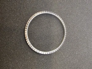 Rolex Datejust 36mm Stainless Steel Engine Turned Bezel 16030 16014 Genuine - Picture 1 of 3