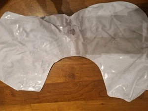 Neck Pillow Inflatable Airplane Travel Compact Thin Plastic New - Picture 1 of 1