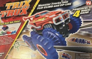 Trucks Trix Trux Monster Trucks that Flip, Climb, & Zip-Line ages 3+ - Picture 1 of 9