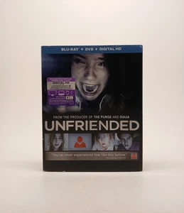 Unfriended (Blu-Ray only, 2014) w/ slipcover No DVD, No Digital - Picture 1 of 5