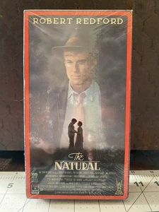 VTG Sealed VHS The Natural Robert Redford Watermark 1984 RCA Columbia Rare - Picture 1 of 7