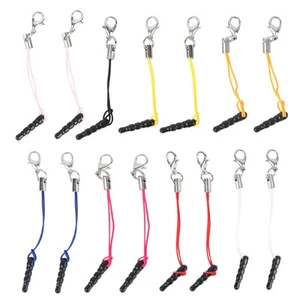 15 sztuk Phone Strap Linka do zawieszenia telefonu komórkowego Karabińczyk Zapięcie Smycz Sznurek - Zdjęcie 1 z 12