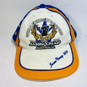 Jason Crump Cap Speedway World Champion 2009 Limit Edition of 200 Free Postage - Picture 1 of 12