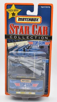 Matchbox Superfast Swing Wing Jet Top Gun grau. Star Car Collection. Blister - Bild 1 von 3