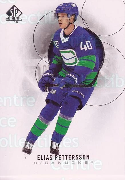 2020-21 SP Authentic #1 Elias Pettersson - Image 1 of 1