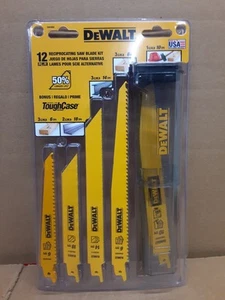 12-teiliges Säbelsägeblatt-Set - DEWALT - Metall, Holz & Kunststoff - DW4892 - Bild 1 von 4