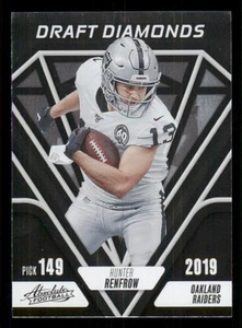 2023 Absolute Draft Diamonds #4 Hunter Renfrow - Picture 1 of 2