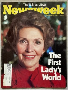 NEWSWEEK Magazine VTG Issue - Dec 21, 1981 w/ First Lady Nancy Reagan • Prince - Picture 1 of 11