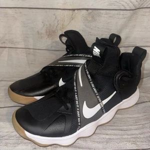 Größe 11 – Nike React HyperSet schwarz weiß Gummi Volleyballschuhe CI2955-010 Herren - Bild 1 von 5