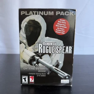 Rainbow Six Rogue Spear Platinum Pack PC CD ROM Tom Clancy Nuevo en caja original - Imagen 1 de 15