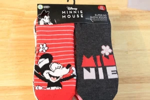 Calcetines Disney Minnie Mouse Mujer Gráficos Súper No Show-10-Pares-Tallas de Zapatos 4-10 - Imagen 1 de 3